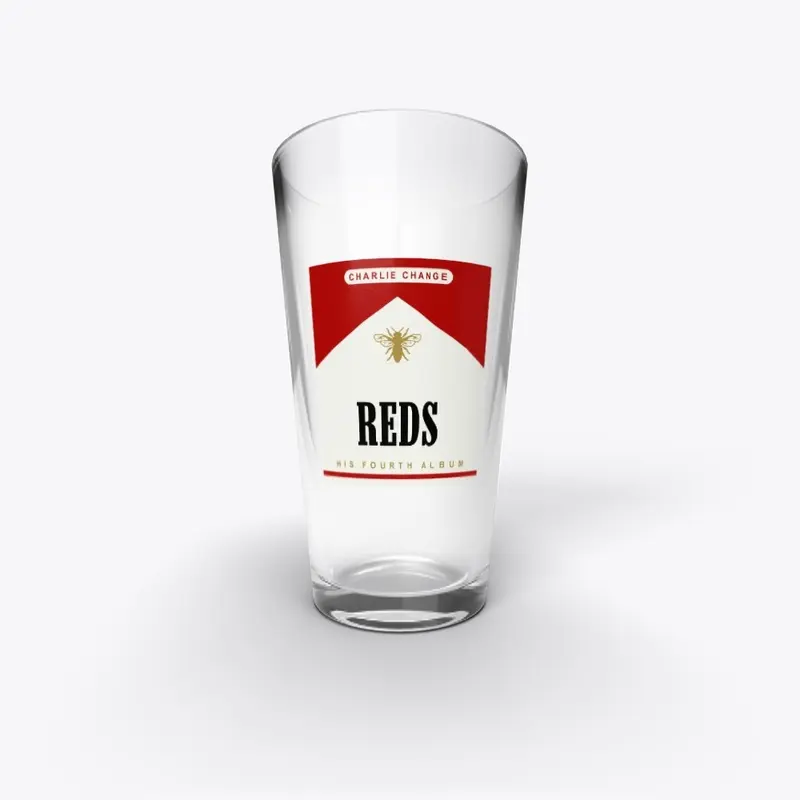 REDS Cover Pint Glass